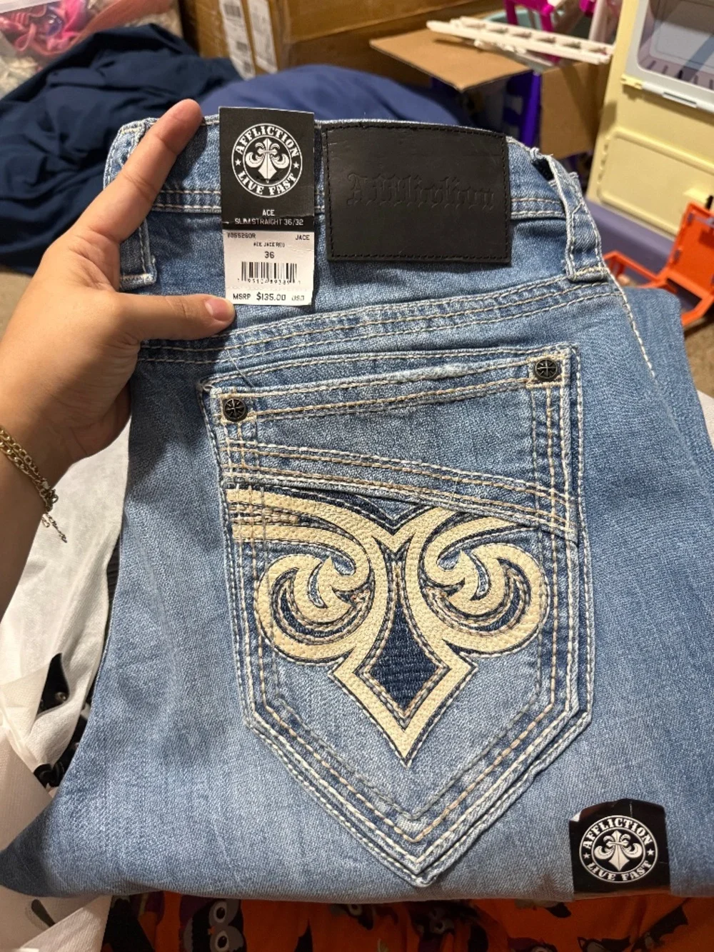 Men’s cowboy jeans